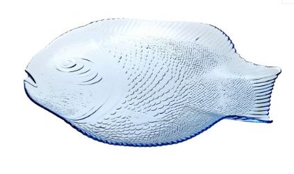 Тарелка 250/360 мм Рыба Лайт Блю 10258 